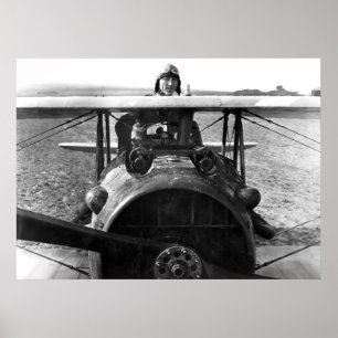 Captain Eddie Rickenbacker Poster