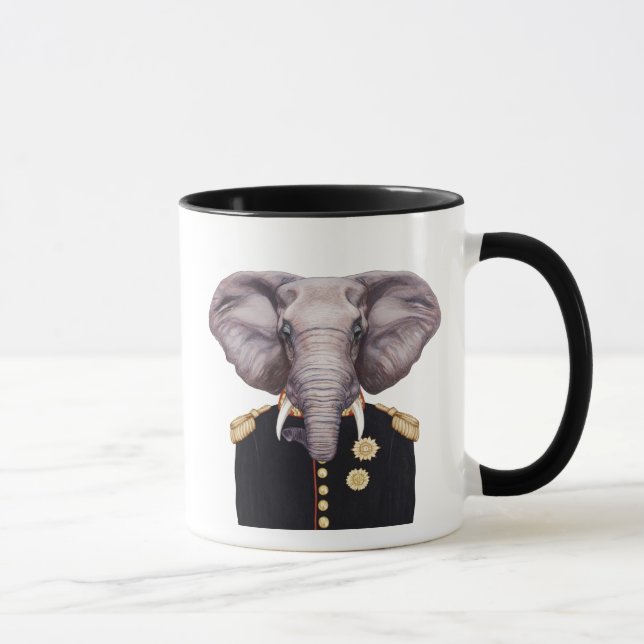 Captain Elephant Mug (Right)