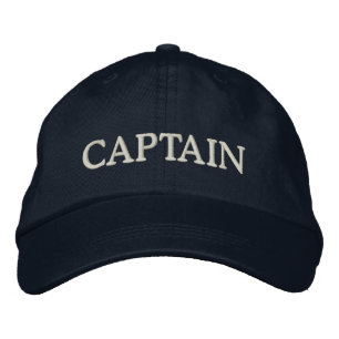 CAPTAIN embroidered hat