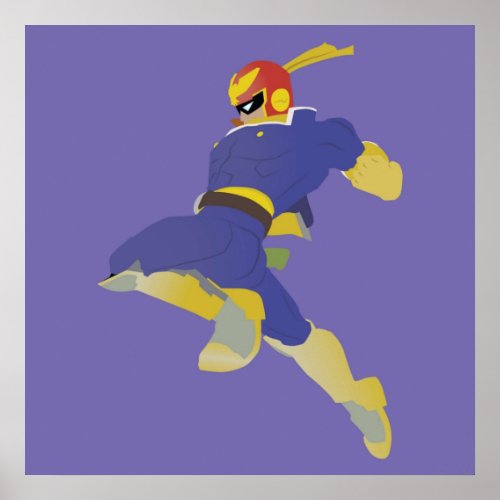 Captain Falcon â Knee â Super Smash Bros Poster