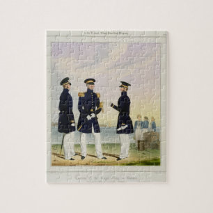 Captain, Flag Officer and Commander (Undress) plat Jigsaw Puzzle