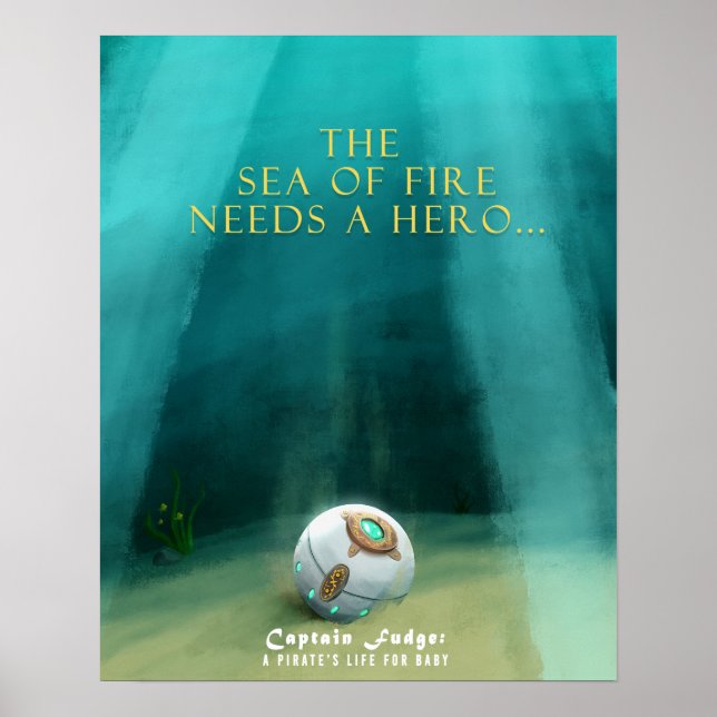 Captain Fudge Promo Poster  (Front)