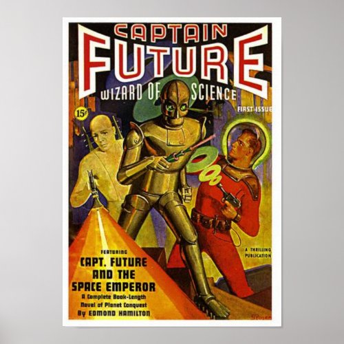 Captain Future and the Space Emperor Poster
