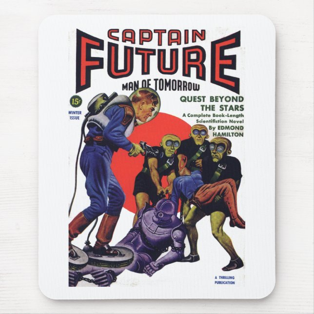 Captain Future Mouse Pad (Front)