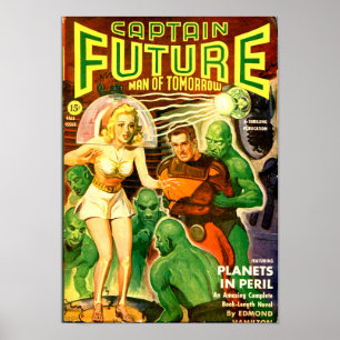 Captain Future -- Planets in Peril Poster