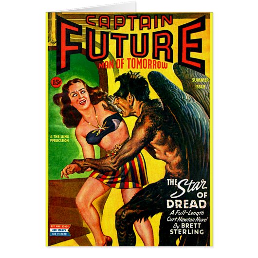 Captain Future - Star Dread! Cards (Front)