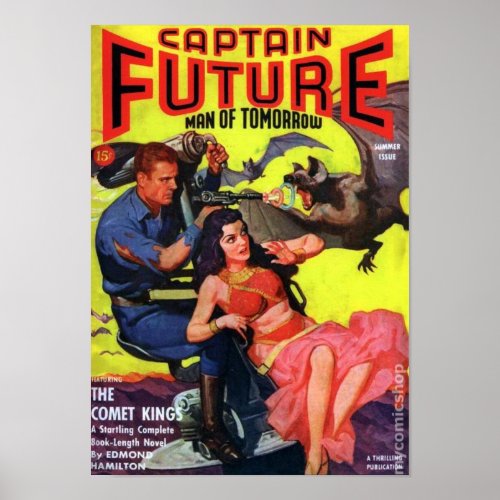 Captain Future __ the Comet King Poster