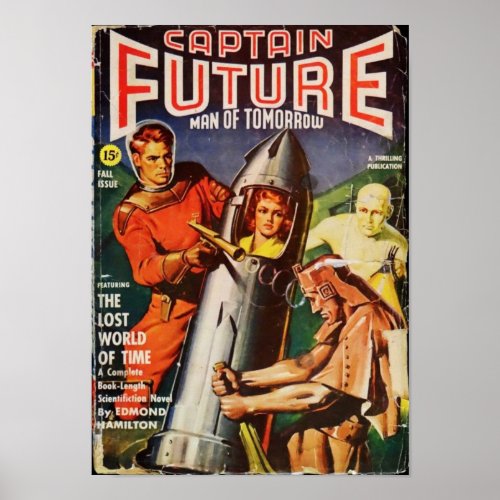 Captain Future __ the  Lost World of Time Poster