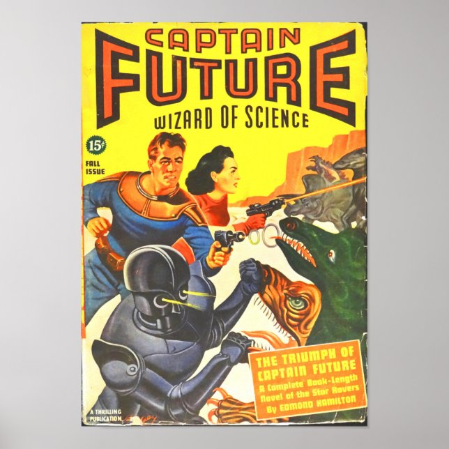 Captain Future -- The Triumphs of Captain Future Poster (Front)