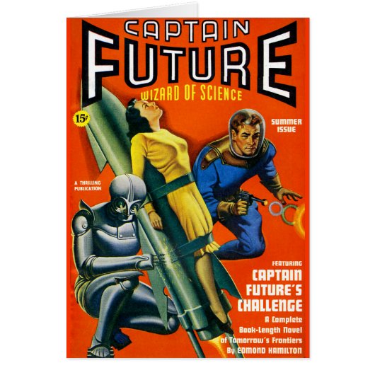 Captain Future's Challenge! Cards (Front)