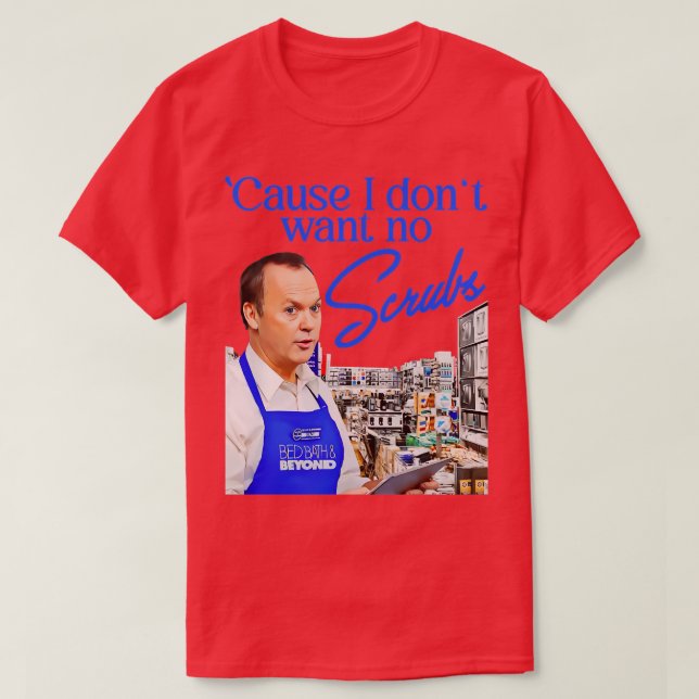 Captain Genes Scrubs T-Shirt (Design Front)