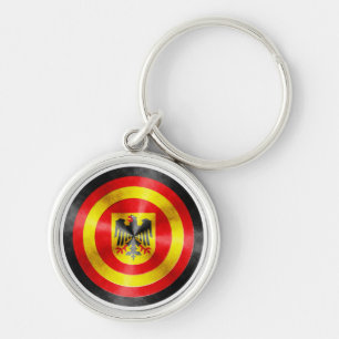 Captain Germany Hero Shield Keychain