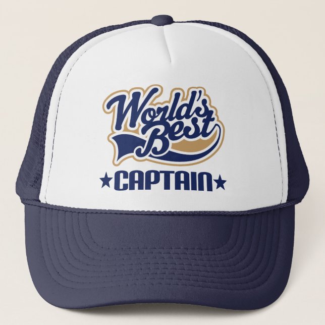 Captain Gift Trucker Hat (Front)