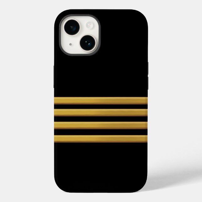 Captain gold stripes  Case-Mate iPhone case (Back)