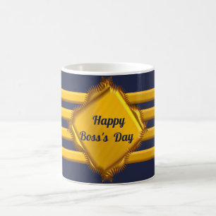 Captain gold stripes coffee mug