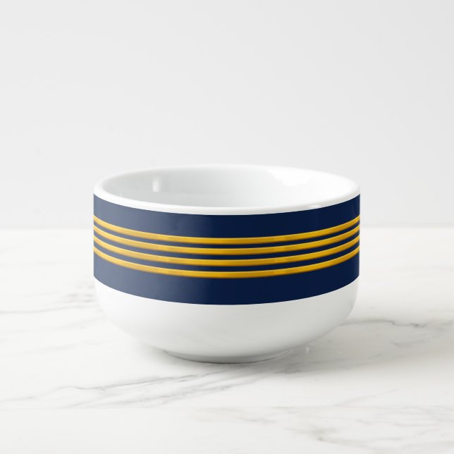 Captain gold stripes , soup mug (Front)