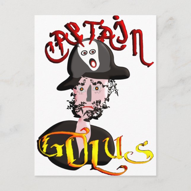 Captain Golus Postcard (Front)