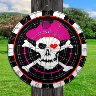 Captain Grace Dartboard & Pirates Flag, Skull game