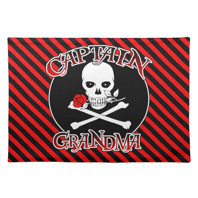 Captain Grandma Placemat (Front)