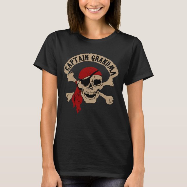 Captain Grandma T-Shirt (Front)
