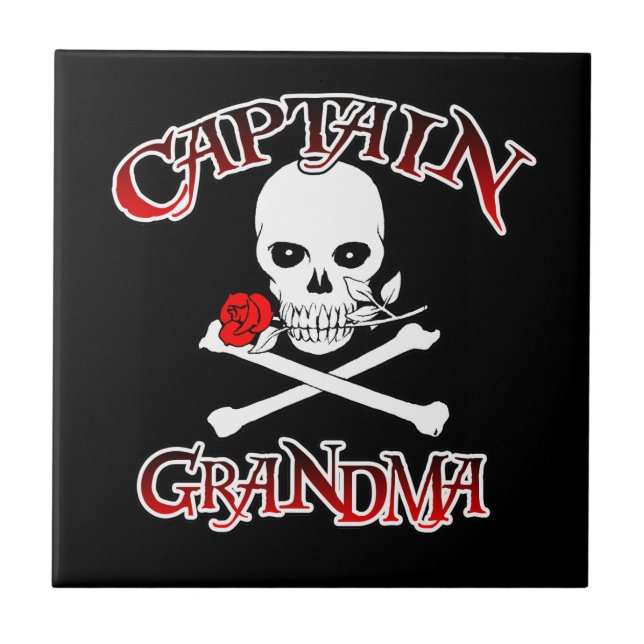 Captain Grandma Tile (Front)