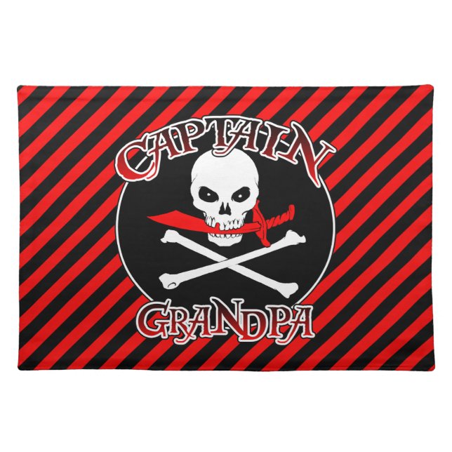 Captain Grandpa Placemat (Front)