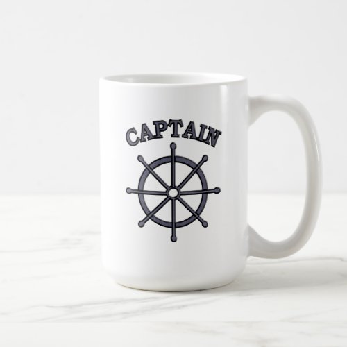 Captain Helm Nautical 15oz Coffee Mug
