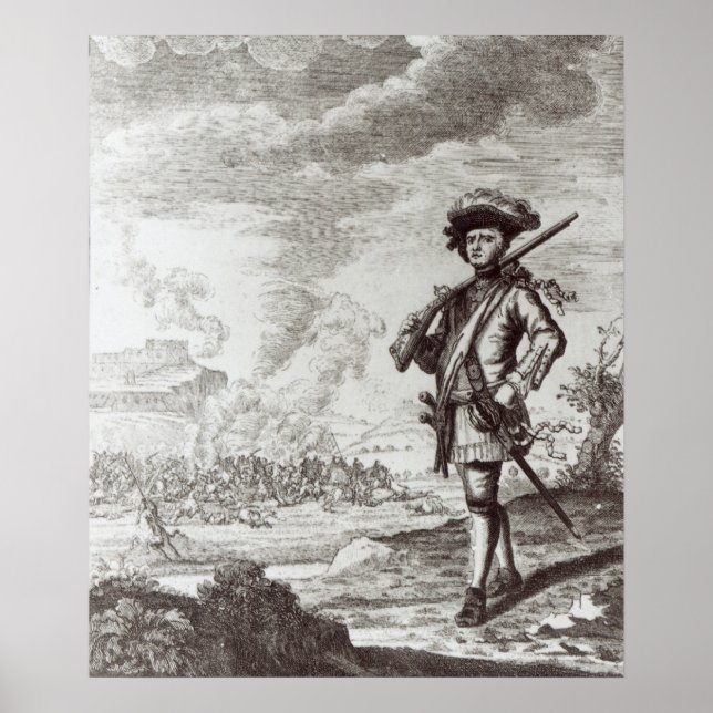 Captain Henry Morgan at the sack Poster (Front)