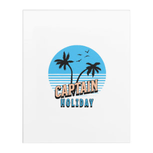 Captain Holiday Acrylic Print