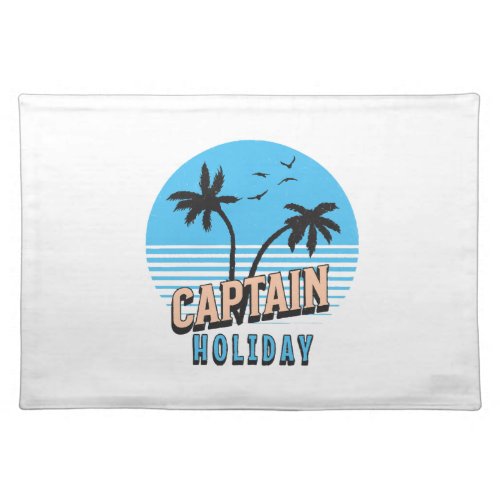 Captain Holiday Cloth Placemat