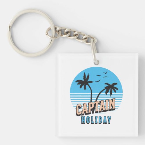 Captain Holiday Keychain