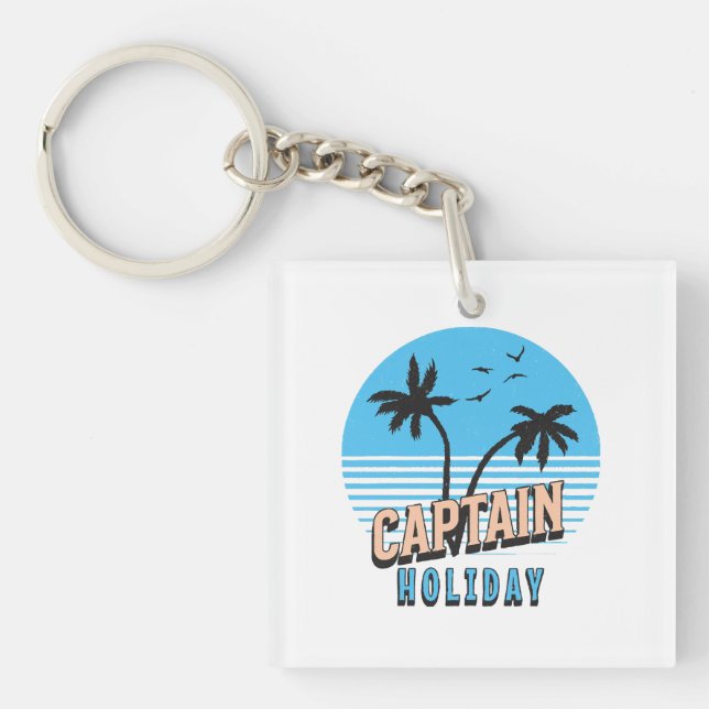 Captain Holiday Keychain (Front)