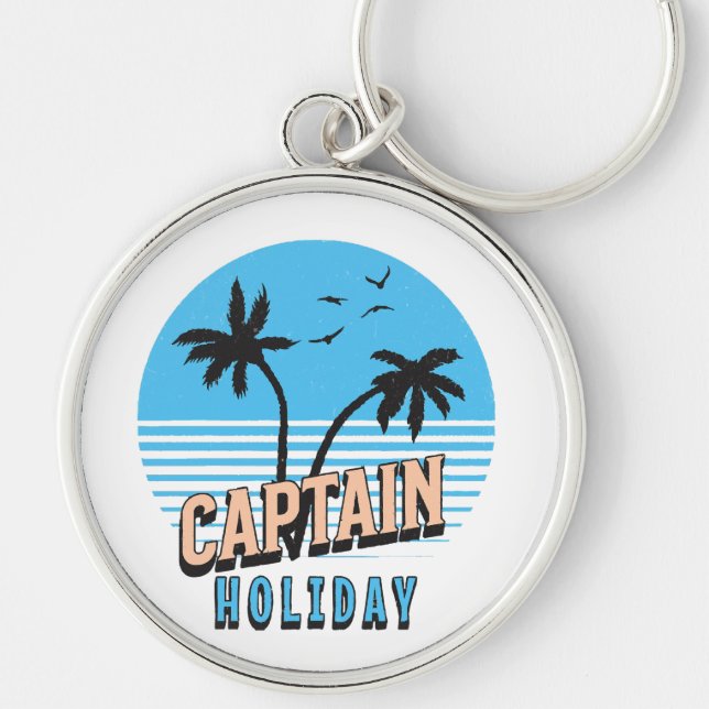 Captain Holiday Keychain (Front)