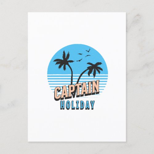 Captain Holiday Postcard