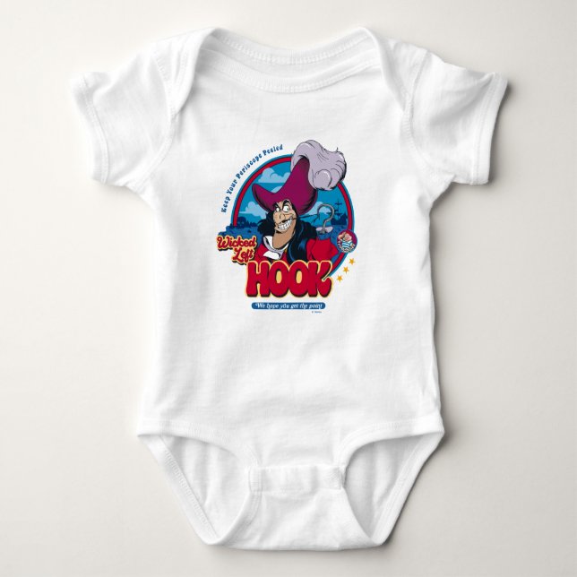 Captain Hook | Wicked Left Hook Baby Bodysuit (Front)