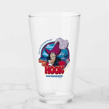 Captain Hook | Wicked Left Hook Glass by peterpan at Zazzle