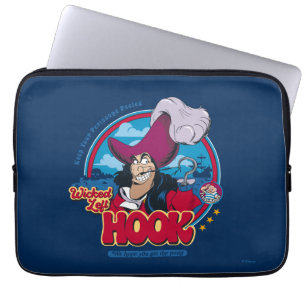 Captain Hook Wicked Left Hook Laptop Sleeve