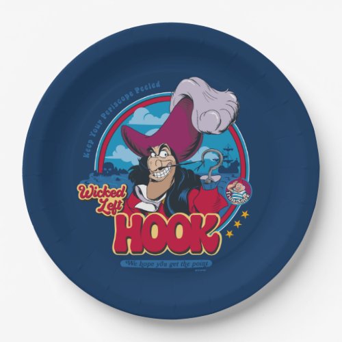 Captain Hook  Wicked Left Hook Paper Plates