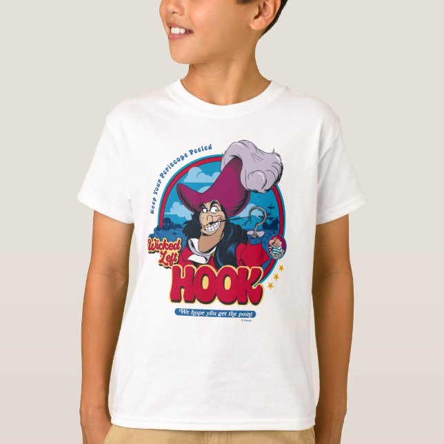 Captain Hook | Wicked Left Hook T-Shirt (Front)