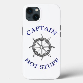 "captain Hot Stuff”  Iphone 13 Case by LadyDenise at Zazzle