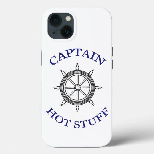 Captain Hot Stuffâ  iPhone 13 Case