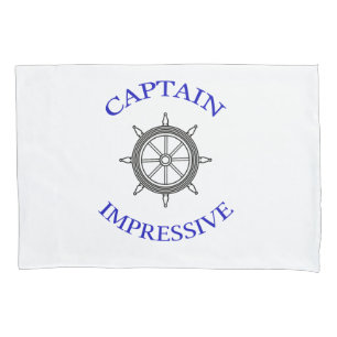 "Captain Impressive” Pillow Case