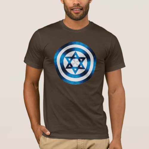 Captain Israel Hero Shield T_Shirt