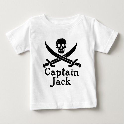 Captain Jack Baby T_Shirt