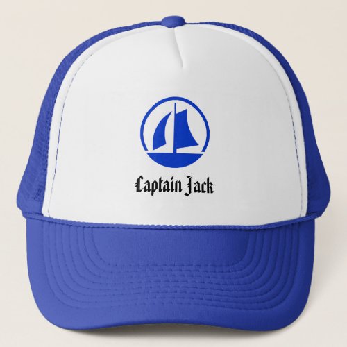 Captain Jack Customized Nautical Captains Hat