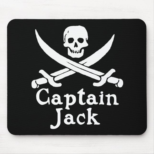 Captain Jack Mouse Pad (Front)