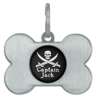 Captain Jack Pet Tag
