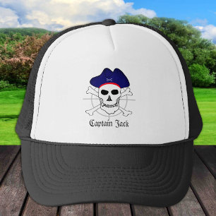 Captain "Jack" & Pirates - Treasure Island /Boys Trucker Hat