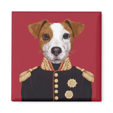 Captain Jack Russell Magnet Captain Jack Russell Magnet