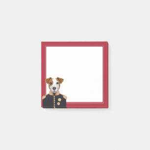 Captain Jack Russell Post-it Notes